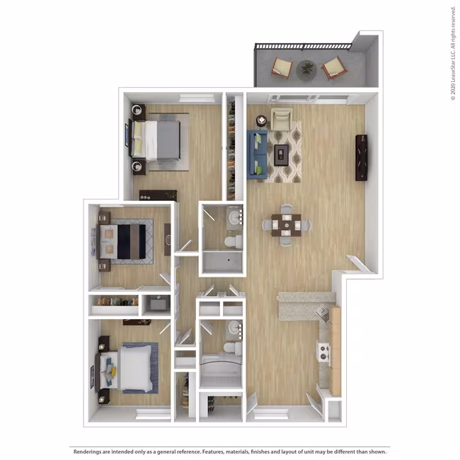 The Cuyamacas MO14D floor plan